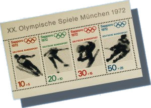 GERMANY - Olympic Games 1972 : Munich and Sapporo
