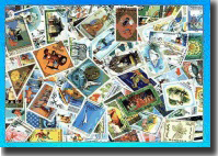 100 different stamps MONGOLIA