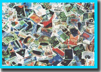 100 different stamps NETHERLAND