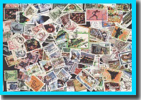 100 different stamps POLAND