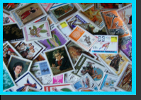 50 different stamps RWANDA