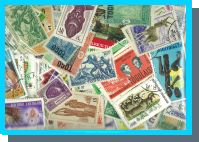 50 different stamps TOGO